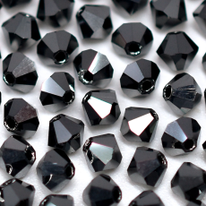 Balão Collection Czech Crystal art. 45169 Jet Hematite 2x 4mm