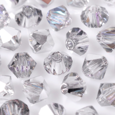 Balão Preciosa® art. 451 69 302 Cristal Prata Vitrail Light 4mm