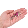 Strass Navete Supreme art.8004 Fuchsia 10x5mm