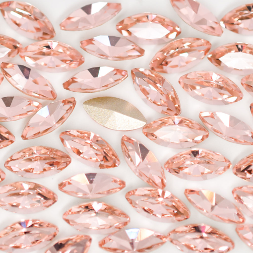 Strass Navete Supreme art.8004 Peach 10x5mm