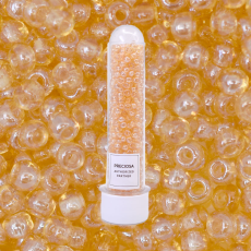 Miçanga Preciosa® Ornela Topaz Claro Transparente T Lustroso (16020) 5/0 aprox. 4,6mm