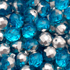 Cristal Preciosa® Ornela Água Transparente Metálico (60010) 10mm