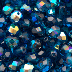 Cristal Preciosa® Ornela Royal Transparente Aurora Boreal (60080) 5mm