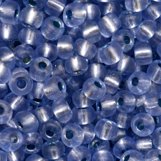 Miçanga Preciosa® Ornela Safira Solgel Dyed Transparente (78131) 6/0 aprox. 4,1mm