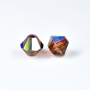 Balao Preciosa art. 451 69 302 Smoked Topaz Aurora Boreal 4mm