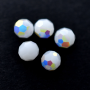 Bola Sparkling art. 5000 White Alabaster Aurora Boreal 4mm