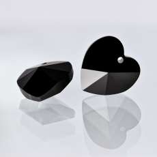 Coração Pingente Sparkling® art. 6202 Jet 10,3x10mm