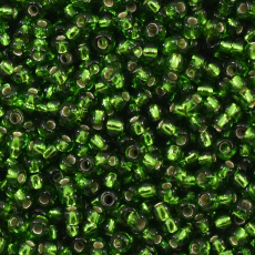 Miçanga Preciosa® Ornela Verde Transparente (57120) 10/0 aprox. 2,3mm