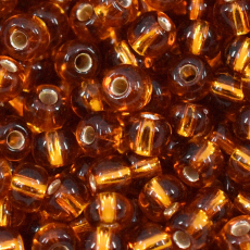 Miçanga Preciosa® Ornela Ouro Velho Transparente (17090) 4/0 aprox. 5,1mm