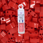 Micanga de Vidro Miyuki Half Tila Beads 2 Furos Vermelho Fosco TLH408 5x2,3x1,9mm