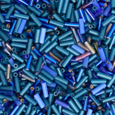 Mix de Canutilho Preciosa® Ornela Tons Azul Escuro 7mm (3)