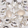 Strass Oval Supreme art.8002 Cristal 25x18mm