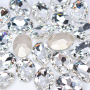 Strass Oval Supreme art.8002 Cristal 30x20mm