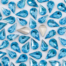 Strass Gota Supreme art.8017 base conica Agua 13x7,8mm