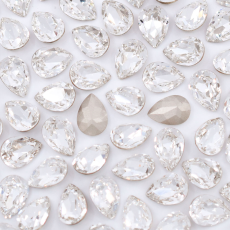 Strass Gota Barroca Preciosa®Maxima art.435 16 301 Cristal 10x7mm