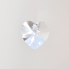 Coração Pingente Swarovski® art. 6228 Cristal 10,3x10mm