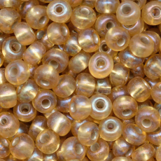 Miçanga Preciosa® Ornela Topaz Transparente Aurora Boreal (17059) 5/0 aprox. 4,6mm