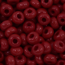 Miçanga Preciosa® Ornela Vermelho Fosco (93210) 2/0 aprox. 6,1mm