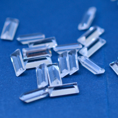 Strass Baguette Sparkling® art. 4501 base cônica Cristal(001) 7x3mm