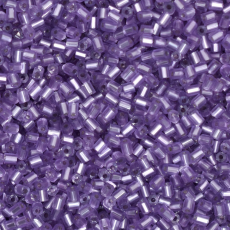 Vidrilho Supreme Lilas Transparente AAA (08228L) 2X11/0 = aprox. 1,8mm