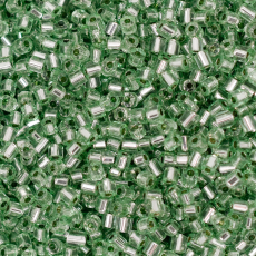 Vidrilho Preciosa® Ornela Light Chrysolite Solgel Dyed Transparente (78162) 2x9/0=2,6mm