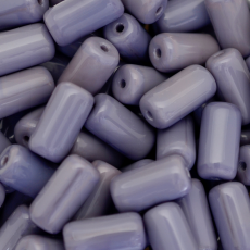 Conta de Vidro Artesanal Preciosa® Ornela Firma Lilás Claro (23020) 20x11mm