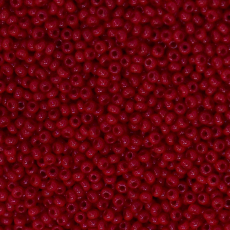 Miçanga Preciosa® Ornela Vermelho Fosco (93190) 14/0 aprox. 1,6mm