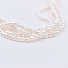 Perola de Vidro Collection Premium Branco 4mm