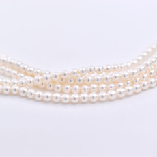 Perola de Vidro Collection Premium Branco 3mm