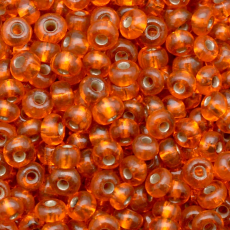 Miçanga Preciosa® Ornela Laranja Transparente (97000) 6/0 aprox. 4,1mm