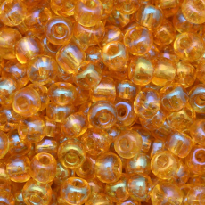 Miçanga Preciosa® Ornela Topaz Transparente T Aurora Boreal (11090) 5/0 aprox. 4,6mm