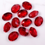 Strass Oval Sparkling art. 4120 Unfoiled Siam 8x6mm