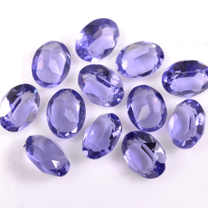 Strass Oval Sparkling® art. 4120 Unfoiled Tanzanite 8x6mm
