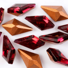 Strass Losango Sparkling art. 4709 Ruby 10x6mm