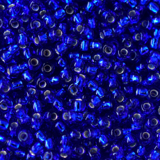 Miçanga Preciosa® Ornela Azul Transparente (37080) 5/0 aprox. 4,6mm
