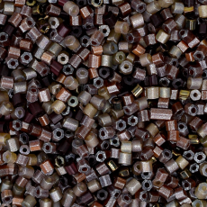 Mix de Vidrilhos Preciosa® Ornela Tons Café 2x9/0=2,6mm
