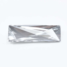 Strass Chaton Retangulo Asymmetrical Sparkling art. 2570 NO HF Cristal 50mm