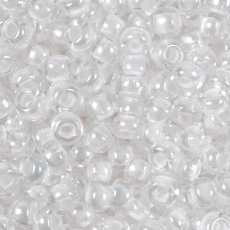 Miçanga Preciosa® Ornela Branco Lined (38102) 10/0 aprox. 2,3mm