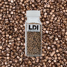 Vidrilho Triangular Color by LDI Cristais® Dourado Perolado (01790L) 2,5mm