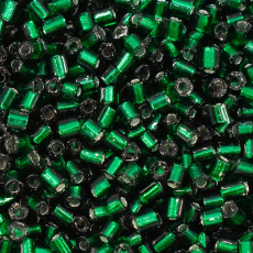 Vidrilho Supreme Verde Transparente AAA (57620 ) 2x8/0 aprox. 3,0 mm