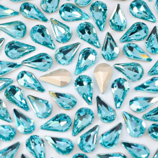 Strass Gota Supreme art. 8017 base conica Agua 10x6mm