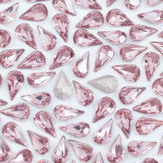 Strass Gota Supreme art. 8017 base cônica Light Ametista 10x6mm