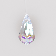 Gota Drops Pingente Supreme Cristal Aurora Boreal 14x7mm