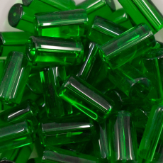 Conta de Vidro Supreme Firma Verde (50120) Transparente 24x13mm