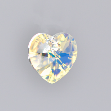 Coração Pingente Sparkling® art. 6228 Cristal Aurora Boreal 10,3x10mm
