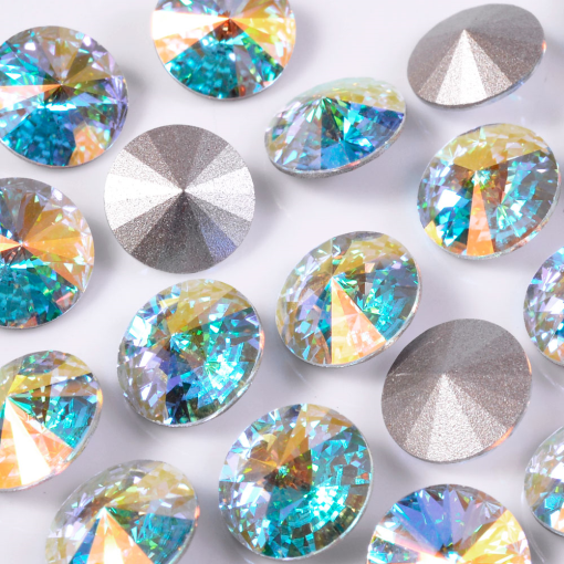 Strass Rivolli Sparkling art. 1122 base conica Cristal Aurora Boreal SS24  5,2mm