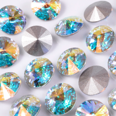 Strass Rivolli Sparkling art. 1122 base conica Cristal Aurora Boreal SS24  5,2mm