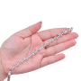 Strass em Corrente por metro Supreme Niquel Cristal 00030 SS28  6,00mm