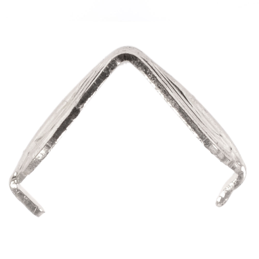 Garra Jacare Prata 7mm