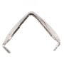 Garra Jacare Prata 7mm